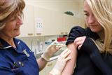 HPV jabs: some schools have opted out (photograph: SPL)