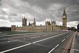 View over Westminster Bridge to parliament