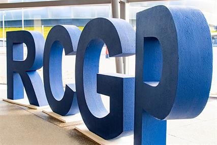 RCGP letters at the college's annual conference